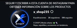 Ropa, zapatillas y accesorios X SHOP a buen precio