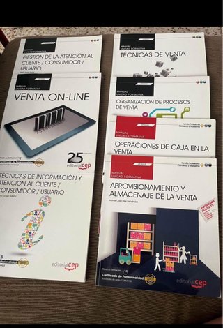 Libros curso Actividades de Venta