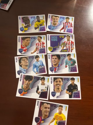 Lote Cromos Super Kids Liga Este 25/26