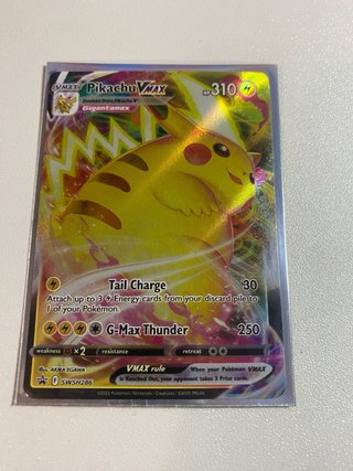 Carta Pokémon Pikachu VMAX SWSH286