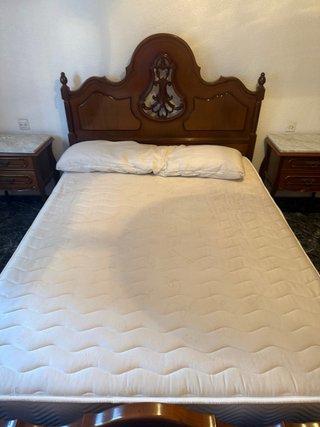 Cabecero y estructura cama vintage