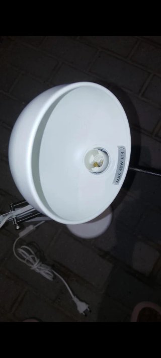 Lámpara Flexo Trabajo IKEA FORSÅ Blanca