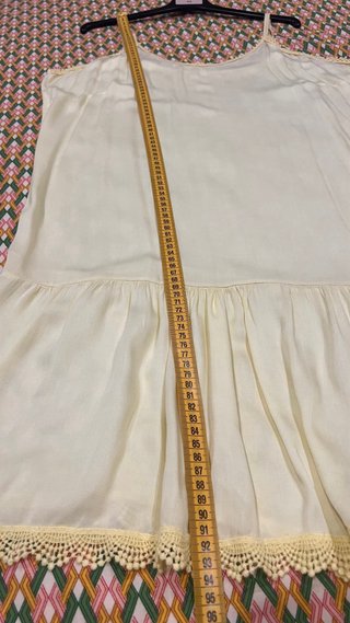 Vestido lencero amarillo T.40/42
