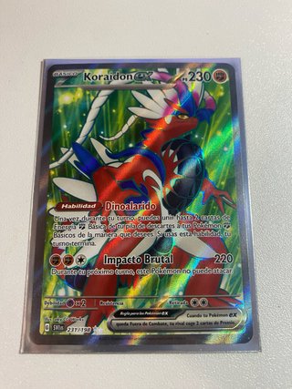 Carta Pokémon Koraidon EX 231/198