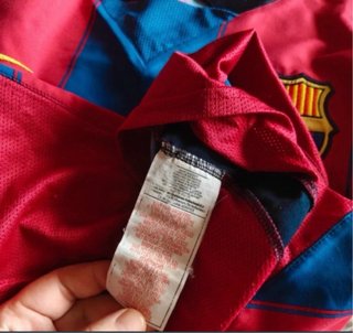 Camiseta Saviola FC Barcelona Vintage Talla M