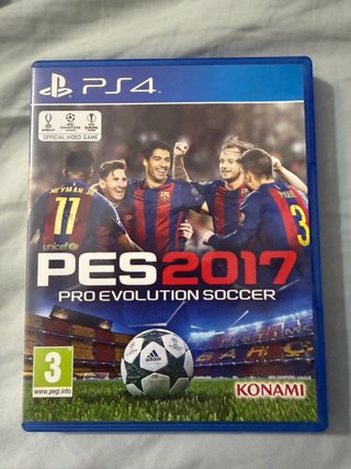 PES 2017 Pro Evolution Soccer PS4 (negociable)