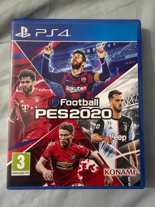 Juego PS4 PES 2020 Konami Deportes (negociable)