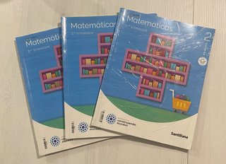 Matemáticas 2° Primaria Santillana Construyendo Mu