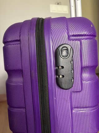 Maleta de cabina Jhon Travel Morada