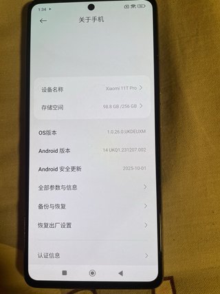 Xiaomi 11T Pro Blu/Viola