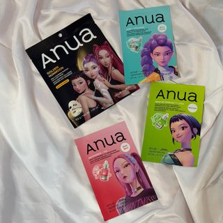 Set 4 mascarillas faciales Anua K-pop