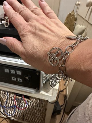 Pulsera Tous Love 7 Corazones Plata Ley