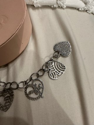 Pulsera Tous Love 7 Corazones Plata Ley