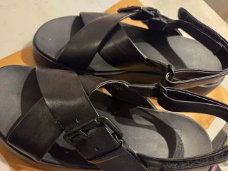 Sandalias Camper Tasha Negro T40 usadas 2 veces!!!