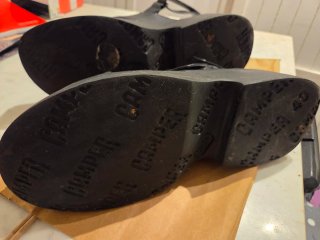 Sandalias Camper Tasha Negro T40 usadas 2 veces!!!