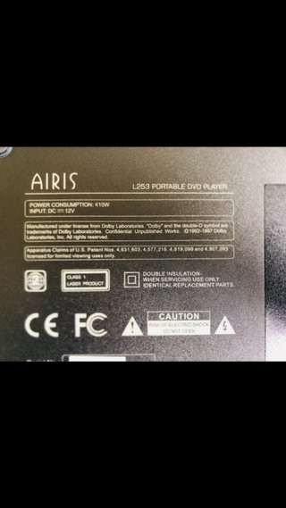 Reproductor DVD Portátil Airis