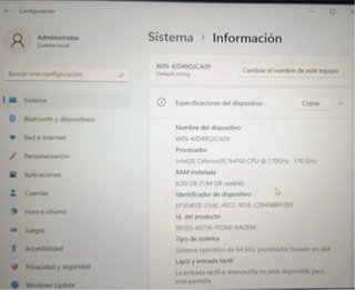 Teclast F7 Plus 3 Ordenador Portátil Gris