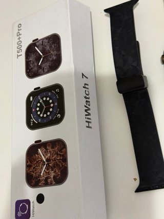 Reloj T500+Pro Smartwatch Negro y Blanco