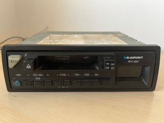 Lote 2 Autorradios Vintage Citroën y Blaupunkt
