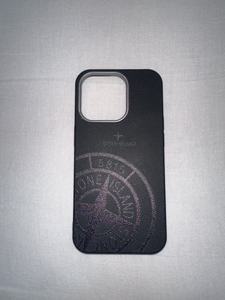 Funda Stone Island iPhone 14 Pro Negra