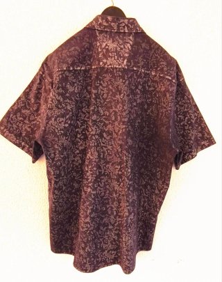 Camisa Rawlucci manga corta azul y gris