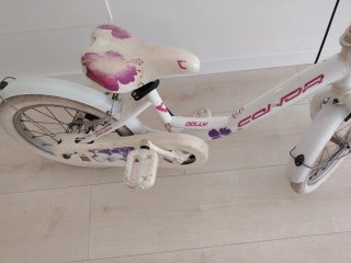 Bici Infantil Conor Dolly Rodado 16 Blanca