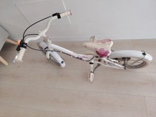 Bici Infantil Conor Dolly Rodado 16 Blanca