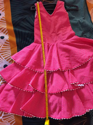 Vestido Flamenca Niña 2/3 Años