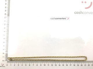 cadena oro 18k 20cm