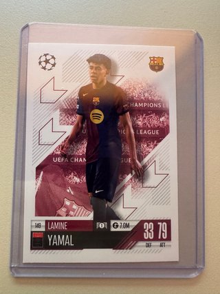 Cromo Lamine Yamal Champions League 2023-24