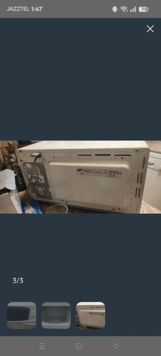 Microondas Samsung (No funciona)