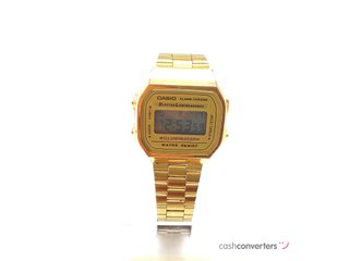 reloj pulsera unisex casio a168wg