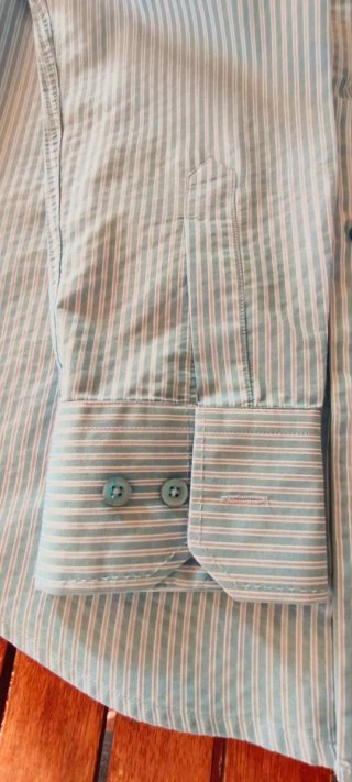 Camisa Oscar Style rayas manga larga