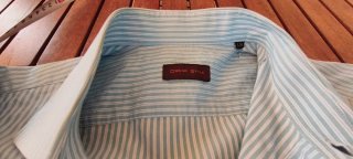 Camisa Oscar Style rayas manga larga