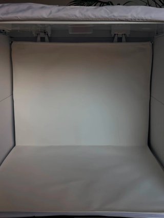 Estudio/caja de luz LED fotográfico Amazon Basics