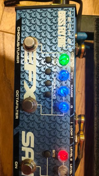 Tech 21 Bass Fly Rig V2 Pedal Bajo DI