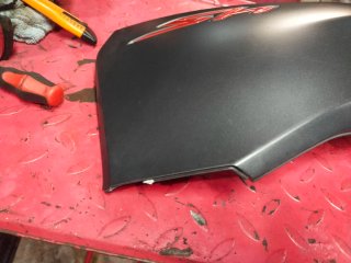 Carenado,tapa trasera izquierda honda SH 125/300