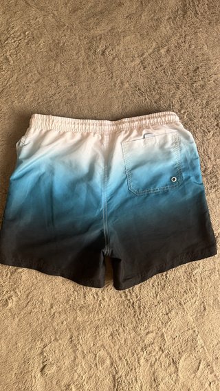 Bañador hombre degradado azul y negro
