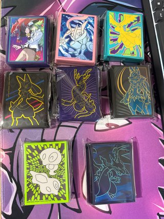 Lote Fundas cartas Pokémon