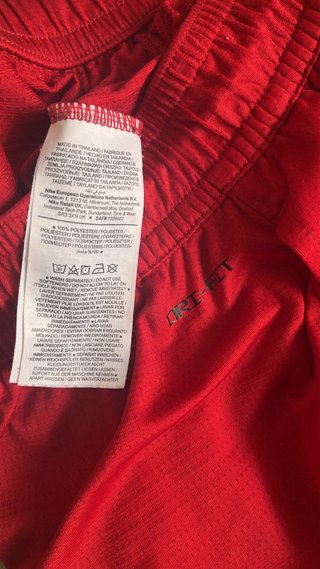 Jordan Shorts Hombre Rojo