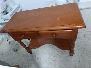 Recibidor mesa escritorio madera