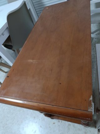 Recibidor mesa escritorio madera