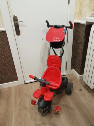 Triciclo Urban Trike Soft Control Rojo