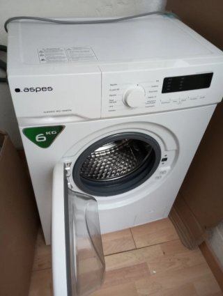 Lavadora Aspes AL6000ED 6KG 1000RPM. Sin estrenar.