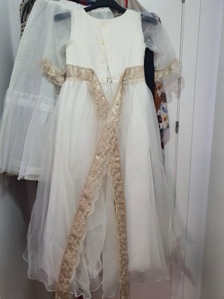 Vestido de comunión niña