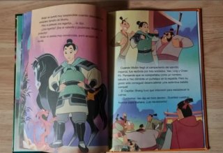 Clásico cuento Disney "Mulán".Editorial SALVAT.