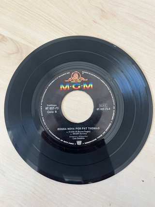 Vinilo EP 7" Pat Thomas Bossa Nova Lalo Schifrin