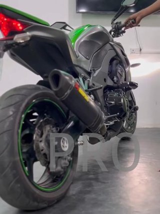 Tubo de escape Akrapovic Kawasaki Z1000