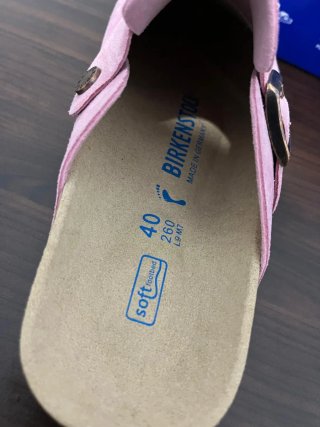 Sandalias Birkenstock Boston rosas Talla 40