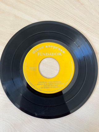 Vinilo EP 7" Disco Sorpresa Fundador Melodías 1962